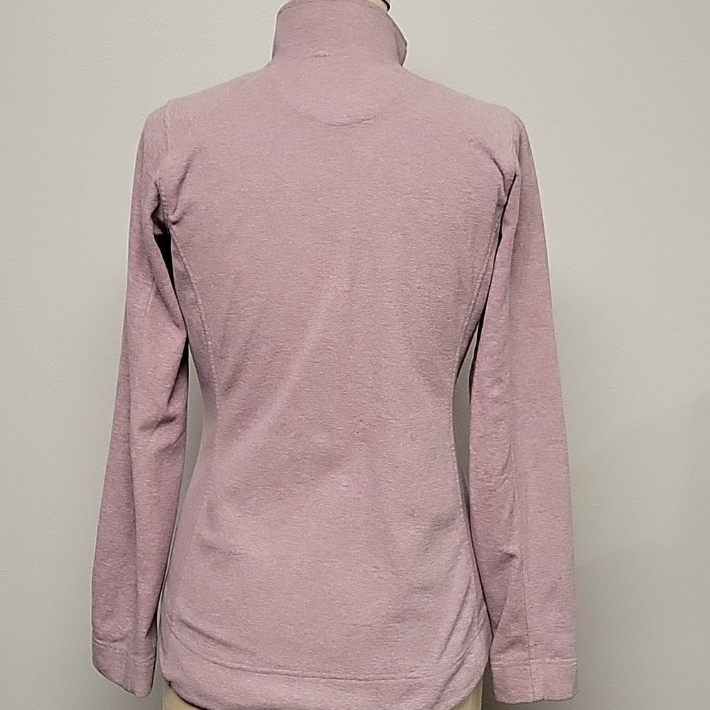 Duluth Womens Scenic View Fleece Jacket Sz Medium Lavender Lightweight - Picture 3 of 4